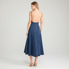 Load image into Gallery viewer, INDIGO MIDI DRESS