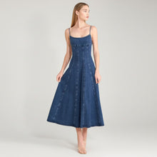Load image into Gallery viewer, INDIGO MIDI DRESS