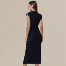 Load image into Gallery viewer, MOCK NECK KNIT DRESS
