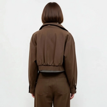 Load image into Gallery viewer, COCO FUNNEL CROP JACKET