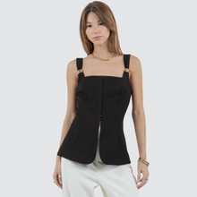 Load image into Gallery viewer, METAL TRIM DETAILED CORSET