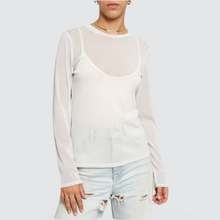 Load image into Gallery viewer, MESH CREW NECK TOP