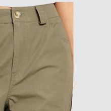 Load image into Gallery viewer, CARGO OLIVE PANTS