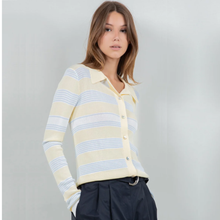 Load image into Gallery viewer, ELLIE STRIPE KNIT CARDIGAN