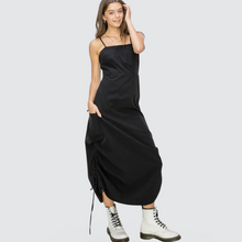 Load image into Gallery viewer, JADE DRAWSTRING CARGO DRESS