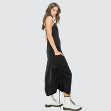 Load image into Gallery viewer, JADE DRAWSTRING CARGO DRESS