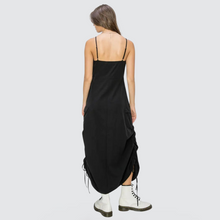 Load image into Gallery viewer, JADE DRAWSTRING CARGO DRESS
