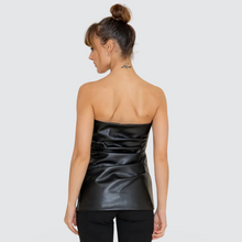 Load image into Gallery viewer, LUXE VEGAN LEATHER TOP