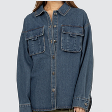 Load image into Gallery viewer, CARGO DENIM SHIRT