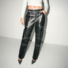 Load image into Gallery viewer, JAGGER VEGAN LEATHER PANT