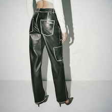 Load image into Gallery viewer, JAGGER VEGAN LEATHER PANT