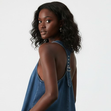 Load image into Gallery viewer, HARLOW DENIM MINI DRESS