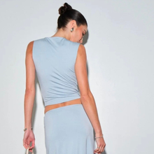 Load image into Gallery viewer, ISADORA RUCHED CROP TOP