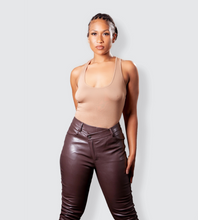 Load image into Gallery viewer, JONA PECAN RACER BACK BODYSUIT