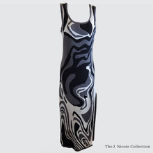 Load image into Gallery viewer, MIA MARBLE PRINT KNIT DRESS