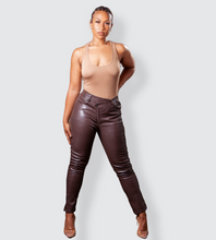 Load image into Gallery viewer, TAYLOR VEGAN LEATHER PANT