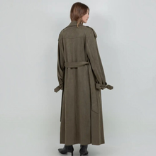 Load image into Gallery viewer, AUDREY SUEDE TRENCH
