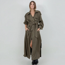 Load image into Gallery viewer, AUDREY SUEDE TRENCH

