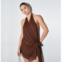 Load image into Gallery viewer, VALENTINA CHIFFON WRAP DRESS
