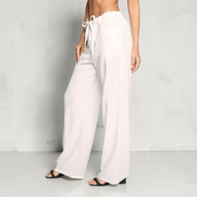 Load image into Gallery viewer, BRISA TIE FRONT LINEN PANT

