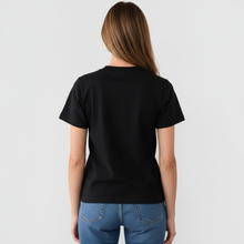 Load image into Gallery viewer, LANIE COMFORT STAPLE TEE - BLACK
