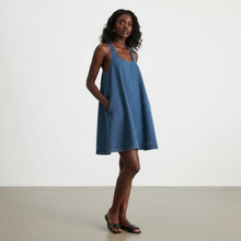 Load image into Gallery viewer, HARLOW DENIM MINI DRESS
