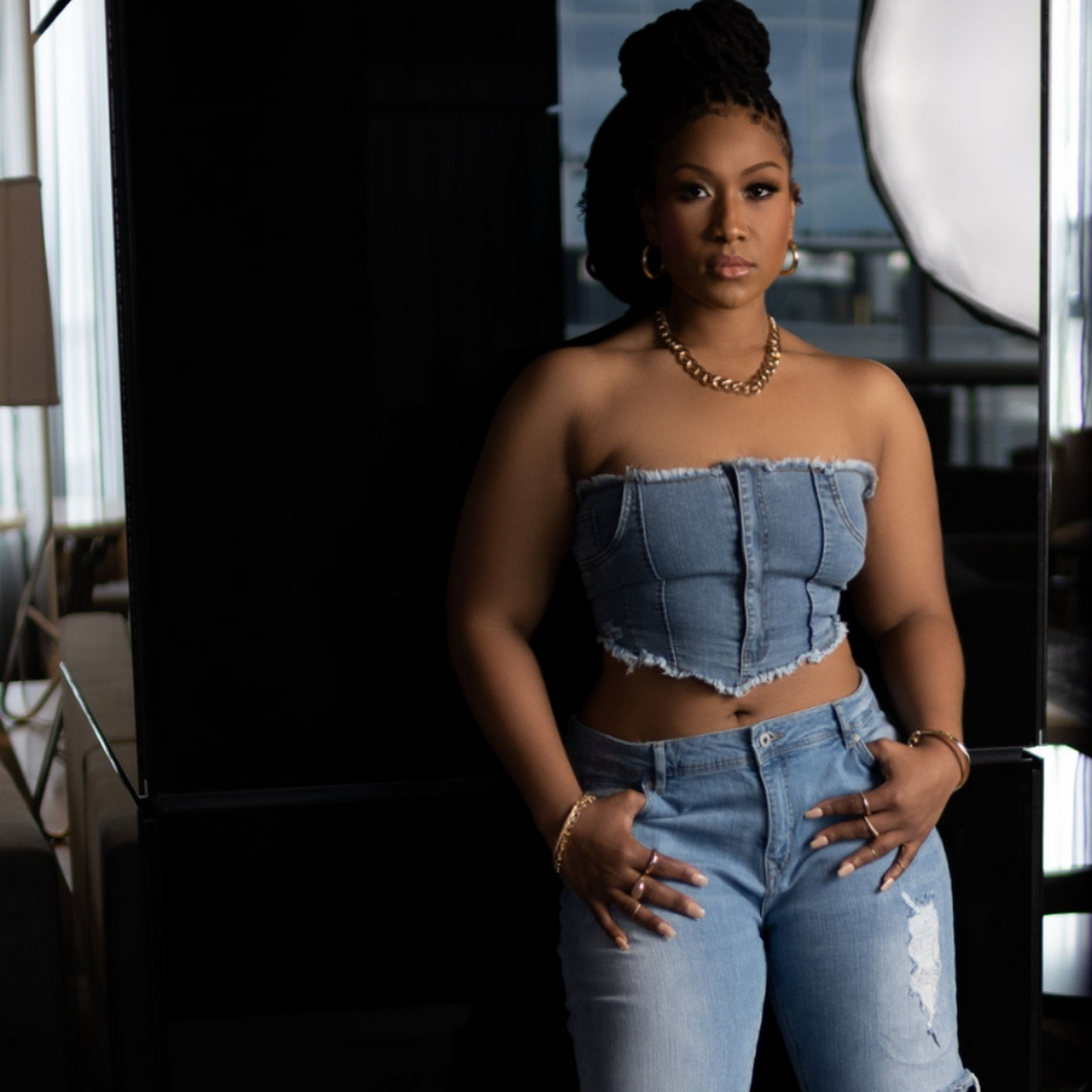 TRIBECA DENIM CORSET