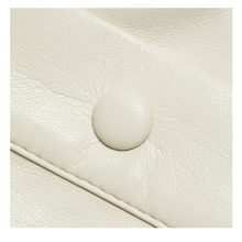Load image into Gallery viewer, IVORY VEGAN LEATHER SHIRT
