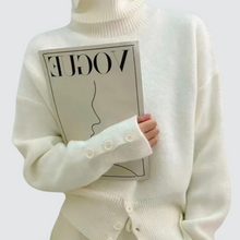 Load image into Gallery viewer, CHLOE TURTLENECK SWEATER - IVORY
